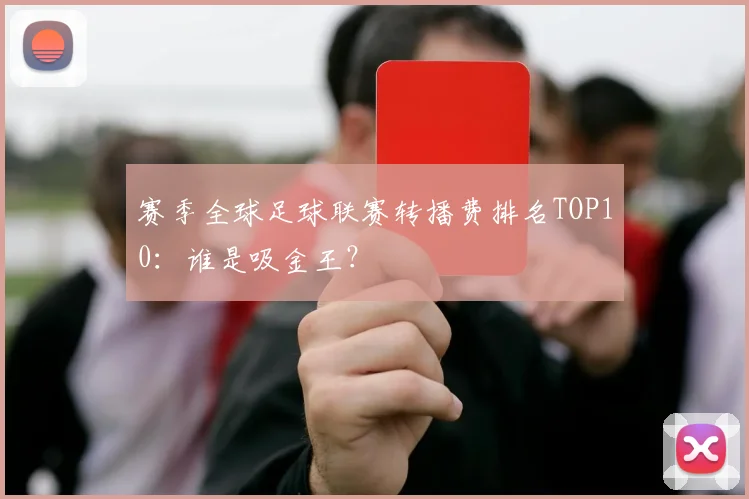 赛季全球足球联赛转播费排名TOP10：谁是吸金王？